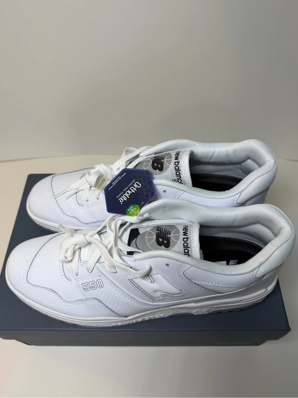 NIB New Balance 550 Men’s Size 11.5 White BB550PB1 Basketball Sneaker Shoes NWT